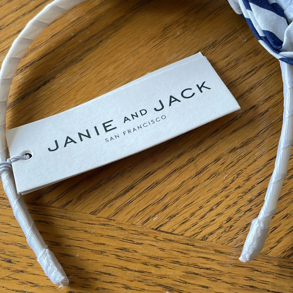Janie and Jack Bow Headband Size 1 to 4 Years Old NWT